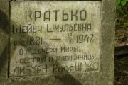 Либман Рейзя Ш., Москва, Востряковское кладбище